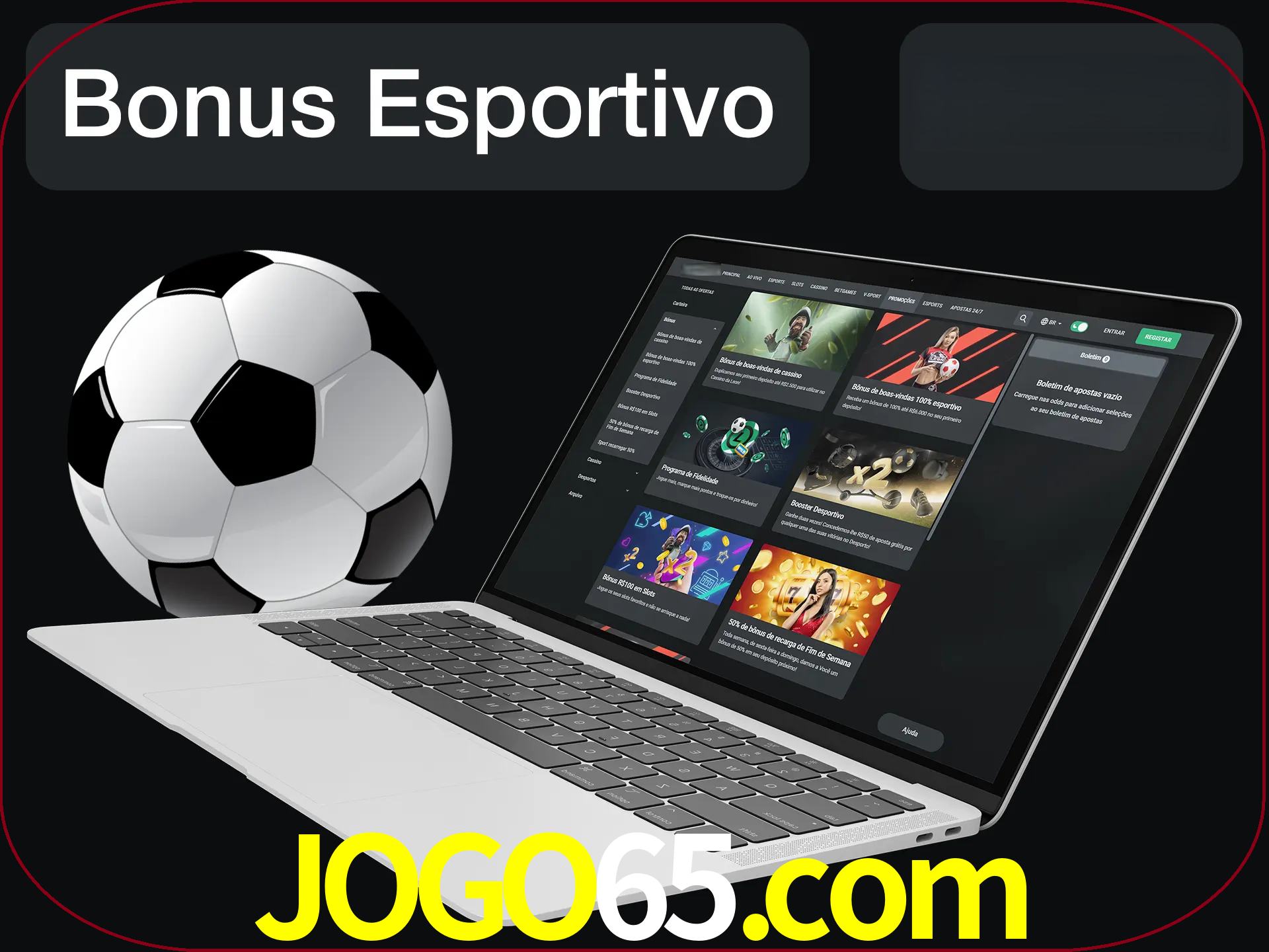 Antes de começar a apostar, use o bônus esportivo.